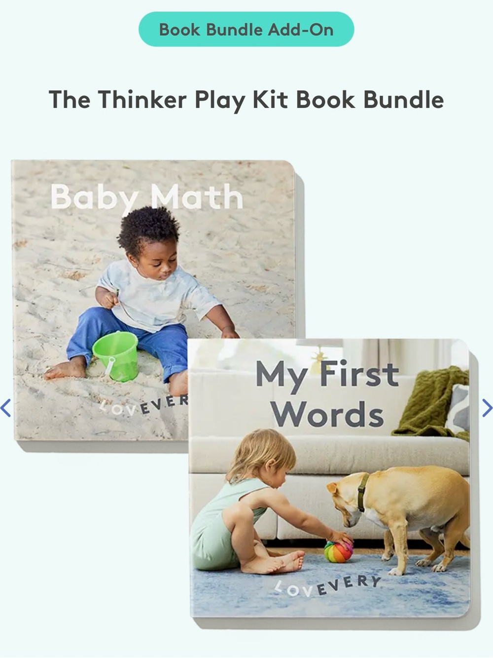 Lovevery The Thinker Add On Book Bundle